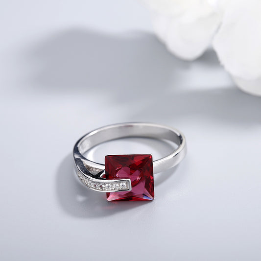 Pigeon Jacinth Exquisite Ring For Women
